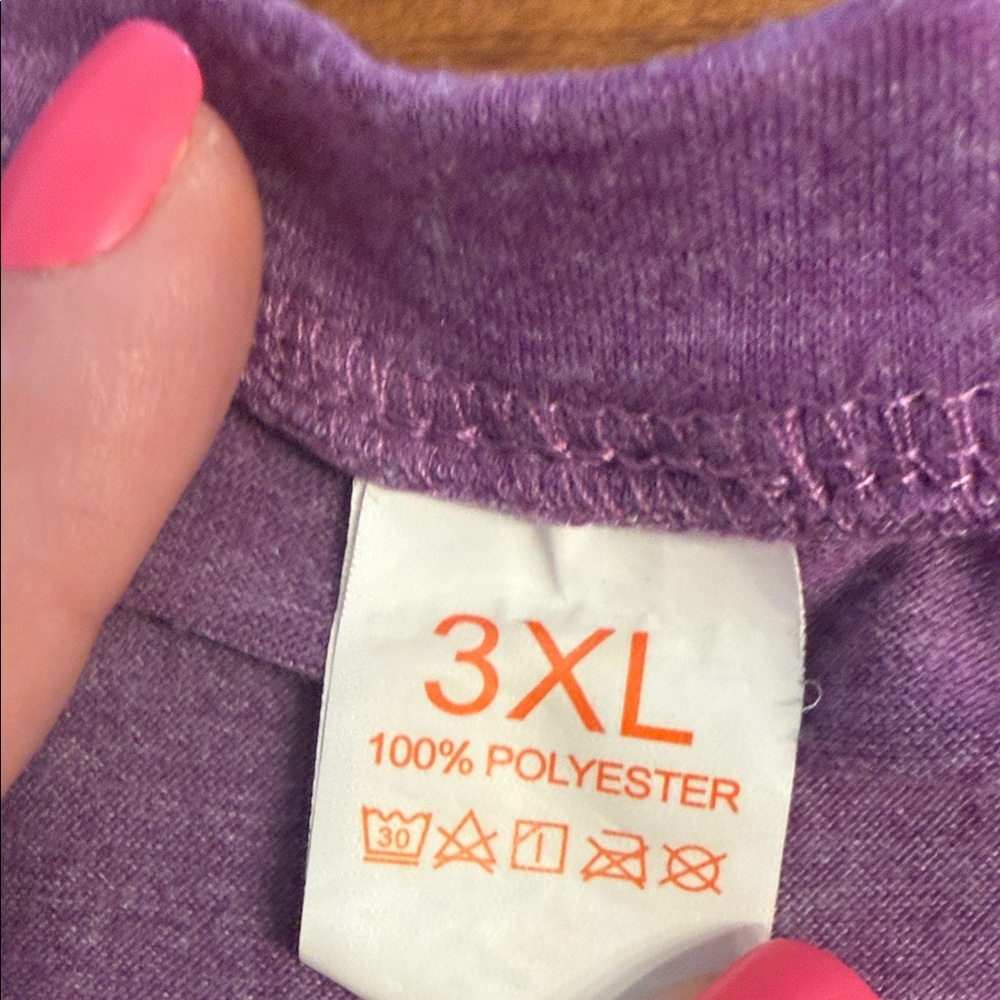Charming Purple Granddaughter Graphic Tee - Picture 3 of 3